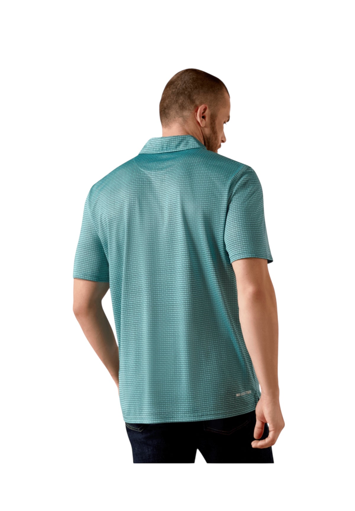 Men’s Ariat Angel Blue Print Polo