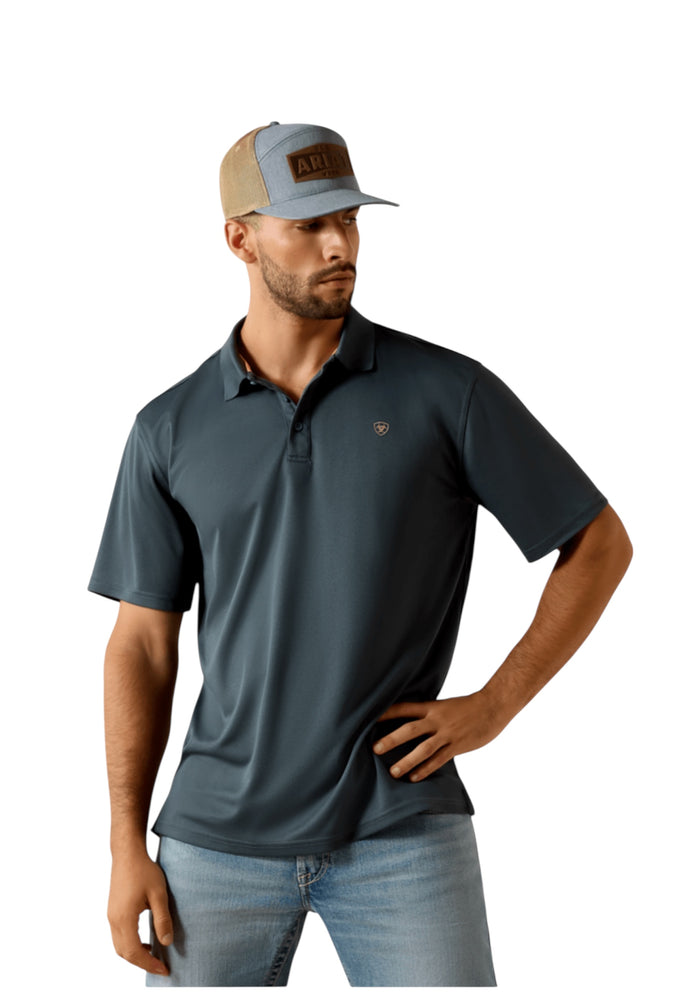 Men’s Ariat Dark Slate Polo