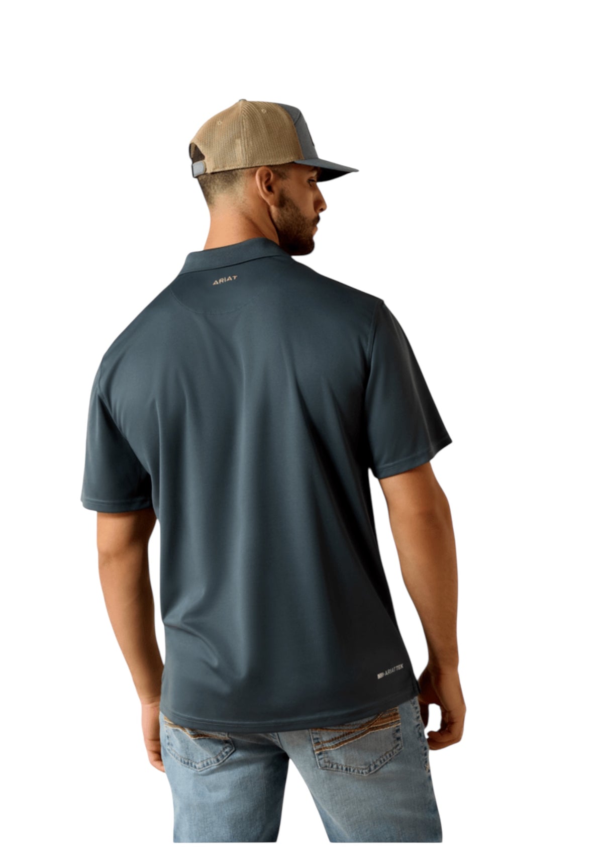 Men’s Ariat Dark Slate Polo