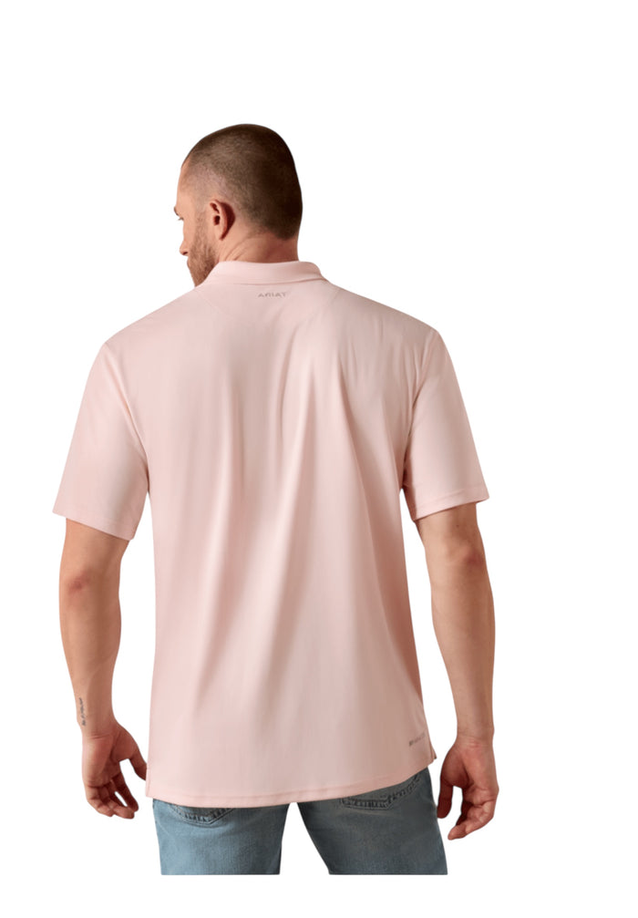 Men’s Ariat Icy Pink Polo