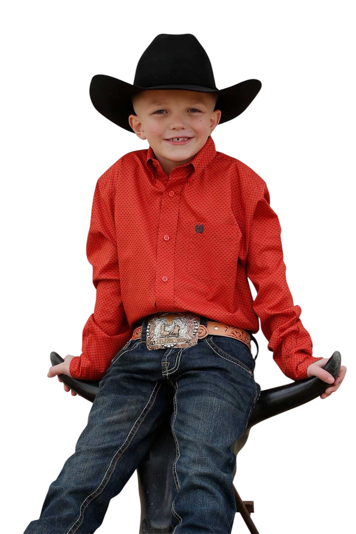 Boy’s Cinch Red Shirt