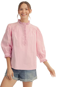 Ladies Pink Blouse
