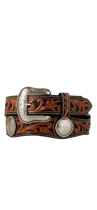 Men's Nocona Western Emb Concho Belt