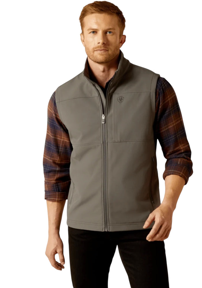 Men's Ariat Vernon Grey Vest