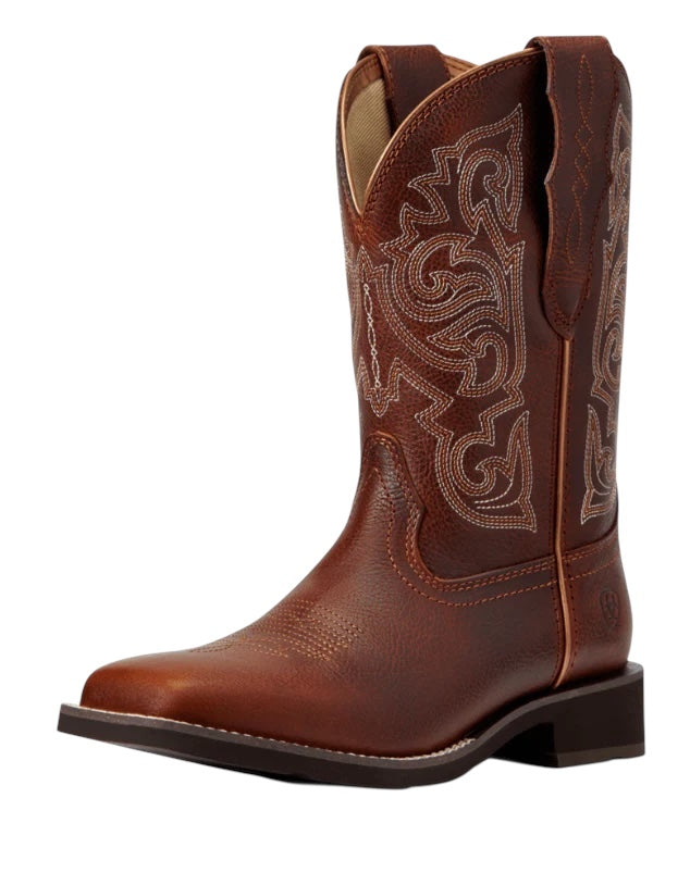 Ladies Ariat Delilah Stretch Spiced Brown Boots