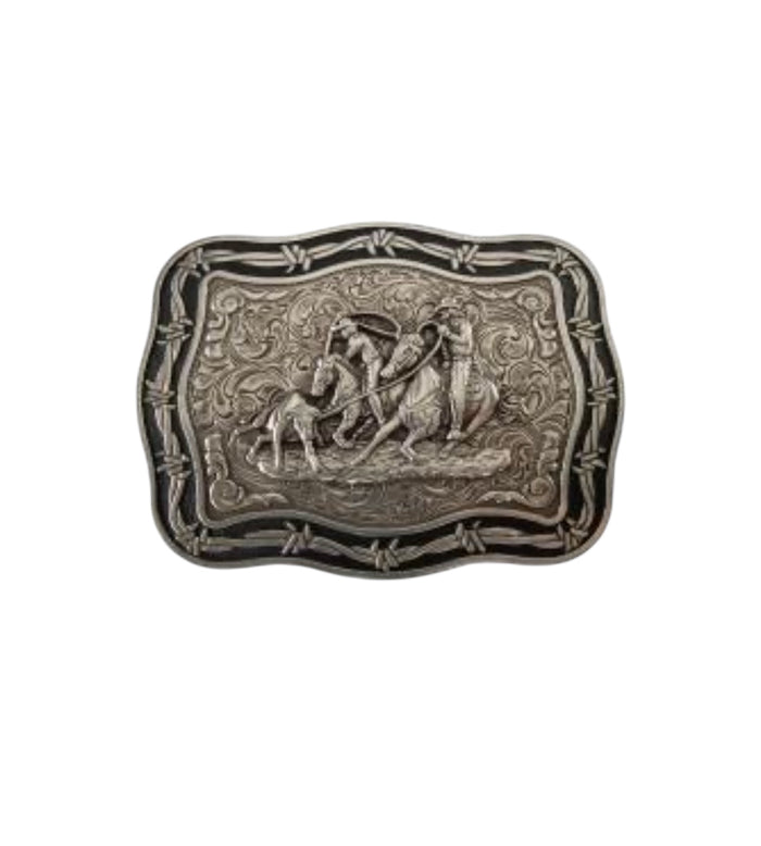 Rectangle Team Roper Buckle