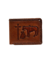 Nocona Cowboy Praying Wallet