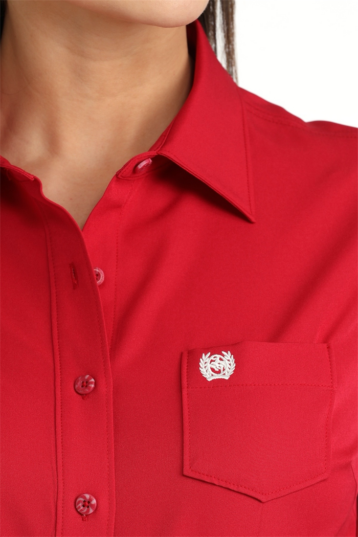 Ladies Cinch Raseberry Arenaflex Western Shirt