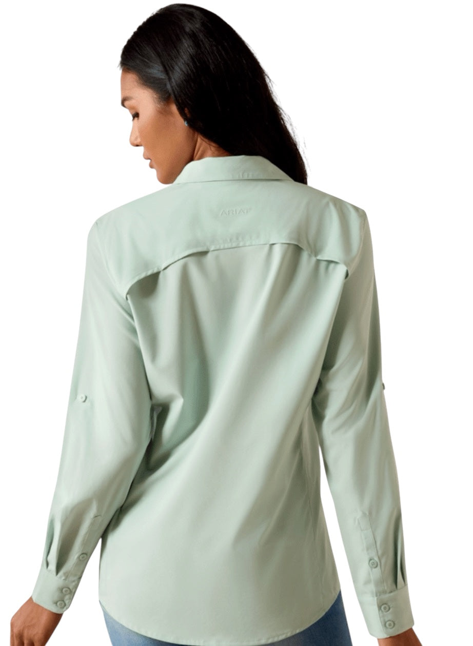 Ladies Ariat Silt Green VentTEK Western Shirt