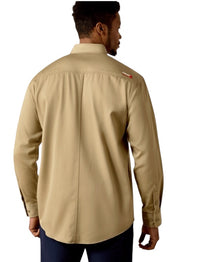 Men's Ariat FR Solid Long Sleeve Work Shirt