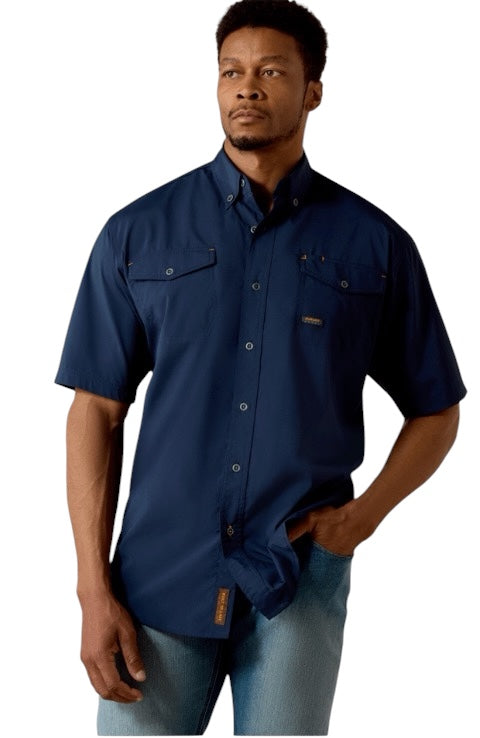 Men's Ariat Rebar VentTEK DuraStretch Work Shirt