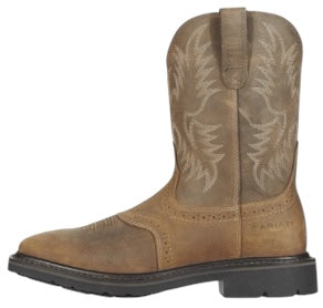 Men's Ariat Sierra Wide Square Toe Steel Toe Work Boot