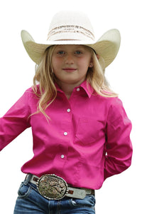 Girl's Cruel Girl Solid Pink Shirt