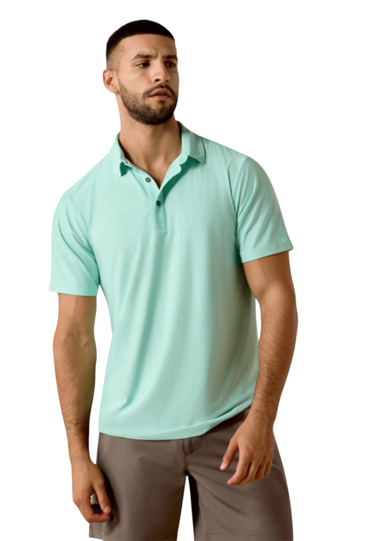 Men’s Ariat Beach Glass Charger Polo