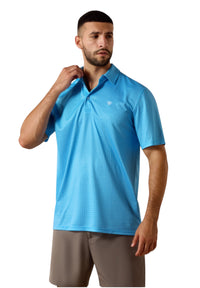 Men’s Ariat Ibiza Blue Polo