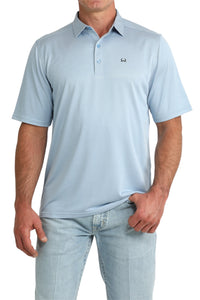 Men’s Cinch Arenaflex Blue Polo