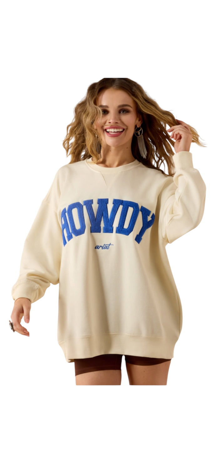 Ladies Ariat Royal Collegiate Sweatshirt