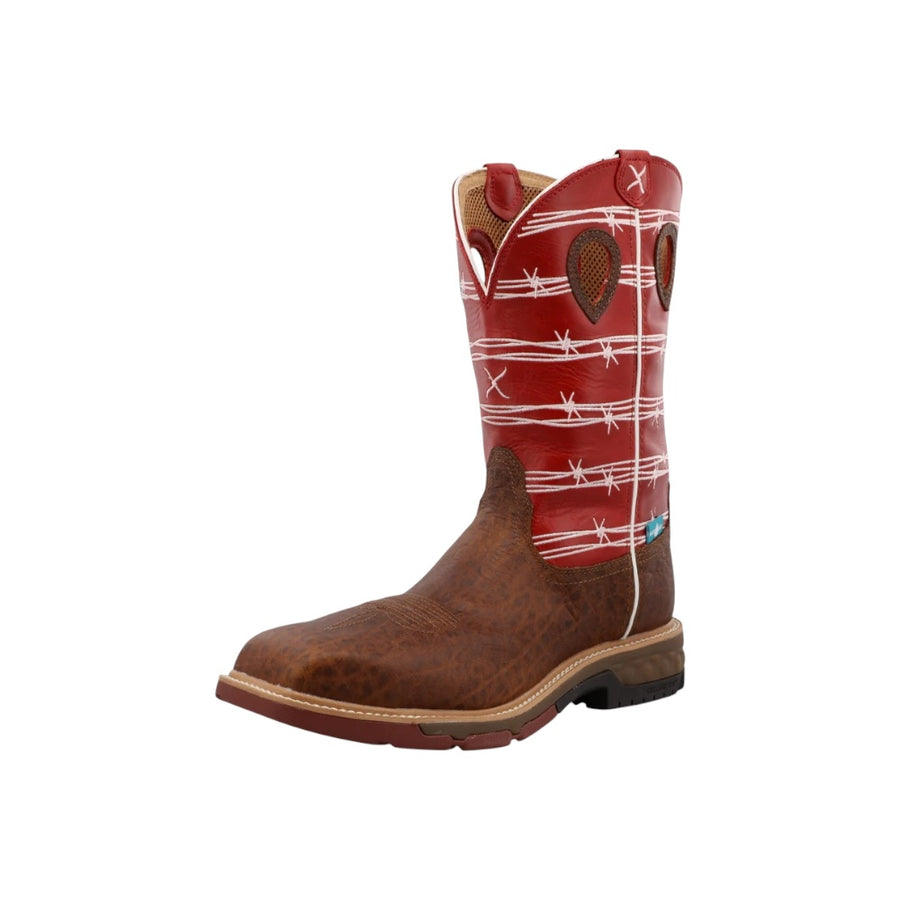 Men’s TwistedX Safety-Toe 12” Western Work Boot