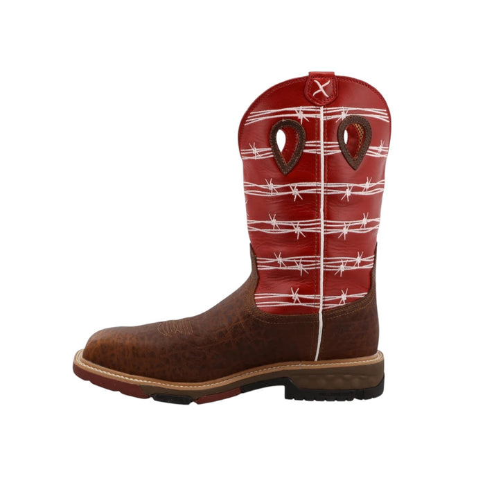Men’s TwistedX Safety-Toe 12” Western Work Boot