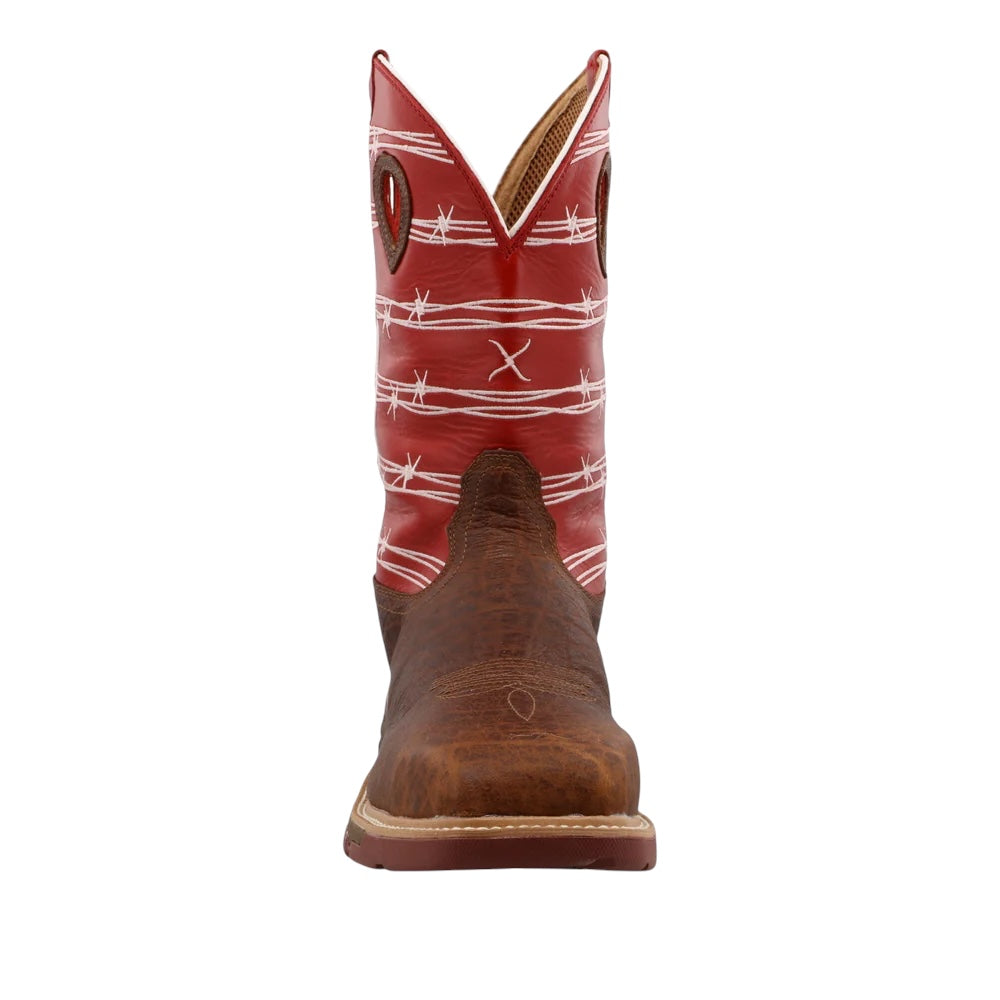Men’s TwistedX Safety-Toe 12” Western Work Boot