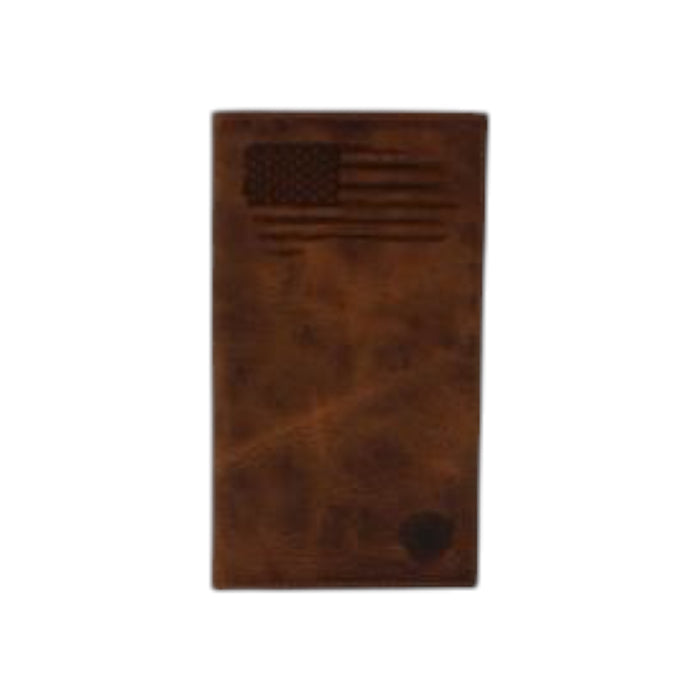 Ariat Stiched Shield Flag Wallet