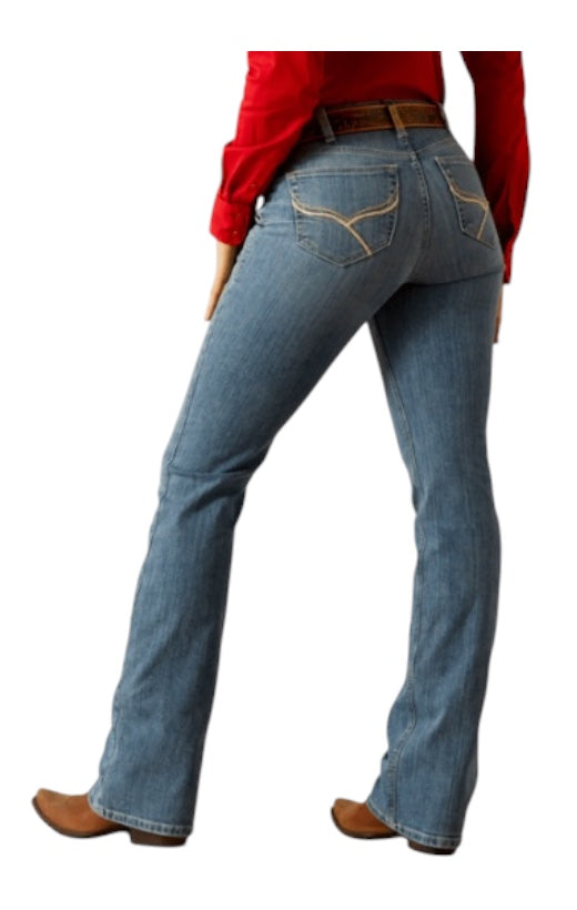 Ladies Ariat High Rise Cecilia Boot Cut Jeans