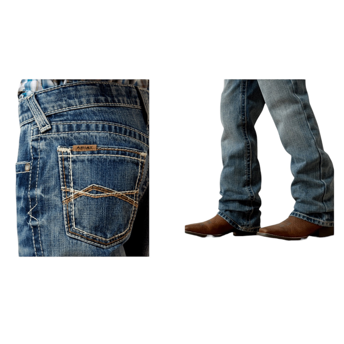 Boy’s Ariat B4 Relaxed Jonathan Boot Cut Jeans