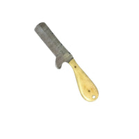 Damascus Bull Cutter Knife With Sheath