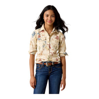 Girl’s Ariat Ranch Tale Western Snap Shirt