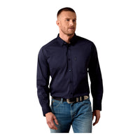 Men’s Ariat Navy Everything Classic Fit Shirt
