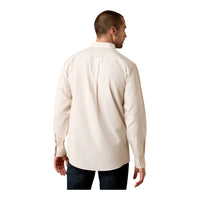 Men’s Ariat Wrinkle Free Solid Pinpoint Oxford Classic Fit Shirt