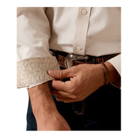Men’s Ariat Wrinkle Free Solid Pinpoint Oxford Classic Fit Shirt