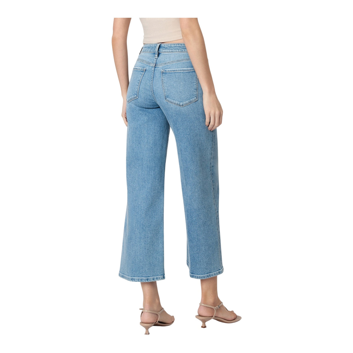 Ladies High Rise Tie Jean