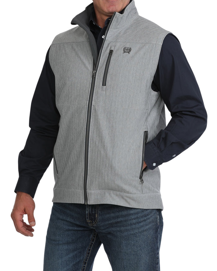 Men's Cinch Gray Bonded Vest