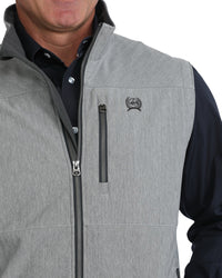Men's Cinch Gray Bonded Vest