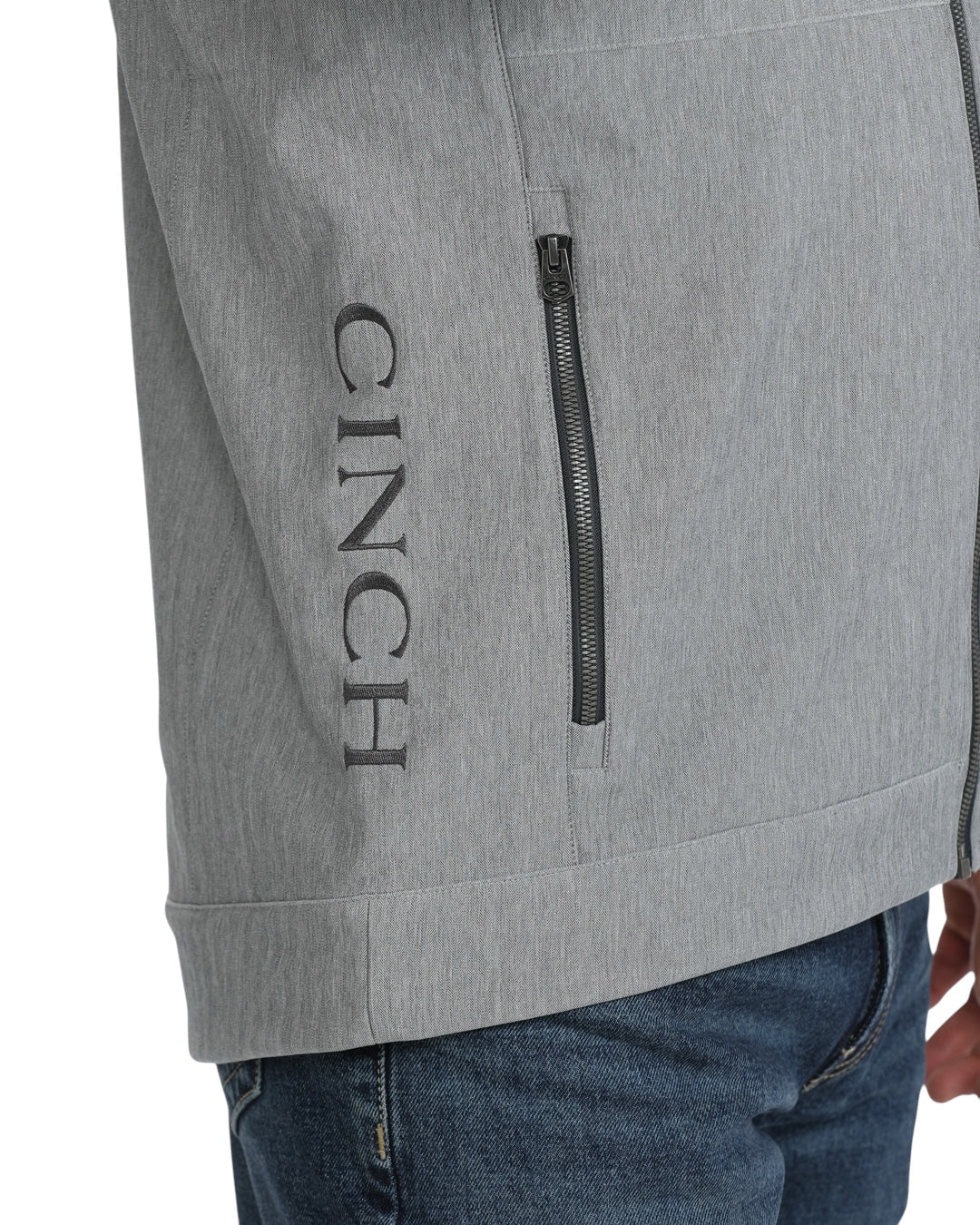 Men's Cinch Gray Bonded Vest