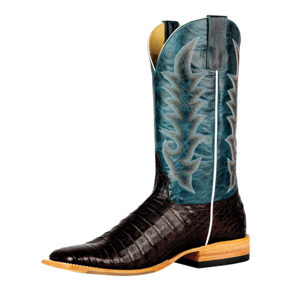 Men's Horse Power by Anderson Bean Chocolate Caiman Belly
