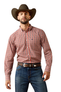 Men's Ariat Ketchup Small Check Shirt