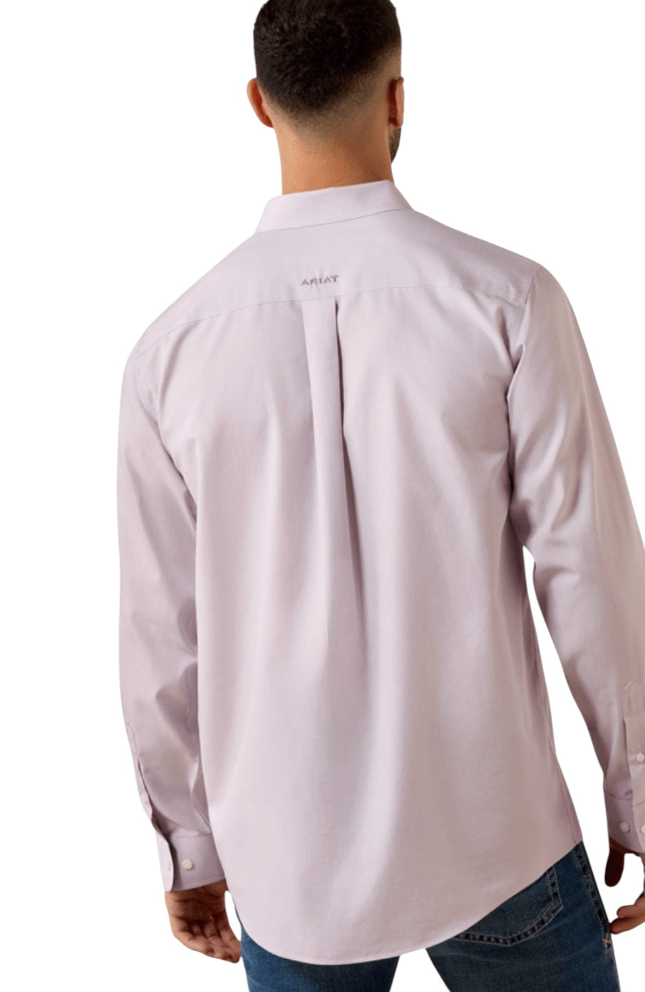 Men's Ariat Purple Ash Solid Shirt
