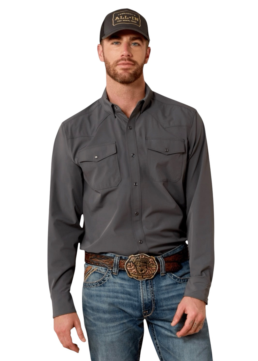 Men's Ariat FrontierTough VentTEK Western Classic Fit Snap Shirt