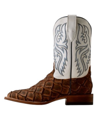 Men's Ariat Riverside Cognac Bass Print Boot