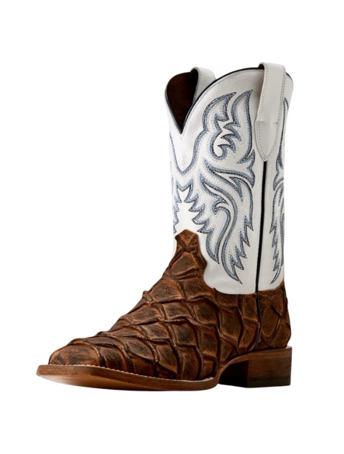 Men's Ariat Riverside Cognac Bass Print Boot