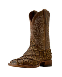 Men's Ariat Riverside Tan Bass Print Boot