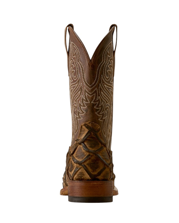 Men's Ariat Riverside Tan Bass Print Boot