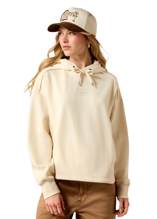 Ladies Ariat Daydreamer Parchment Hoodie