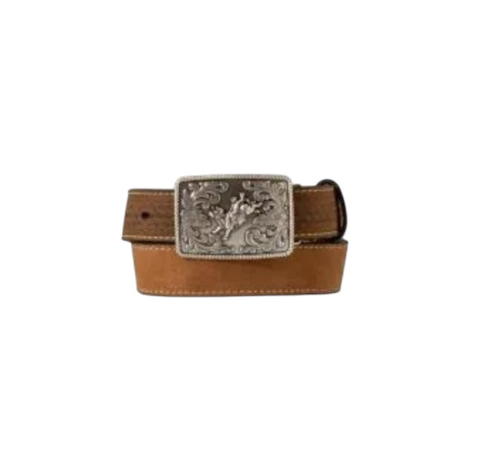 Kid's Basket Weave Leather Belt