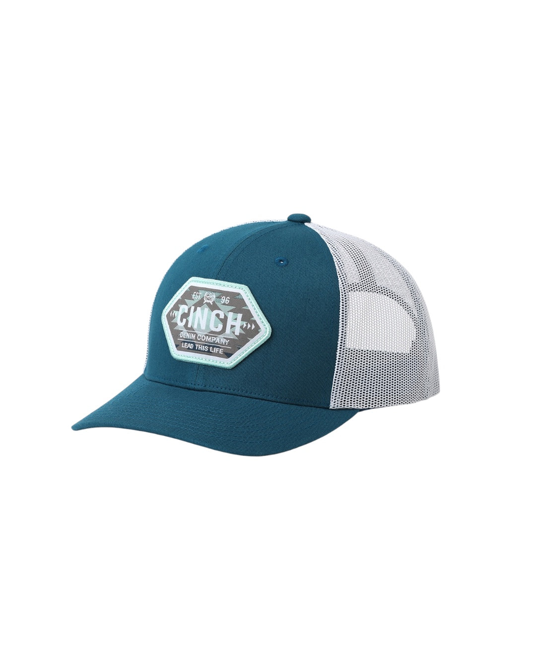 Cinch Blue Patch Cap