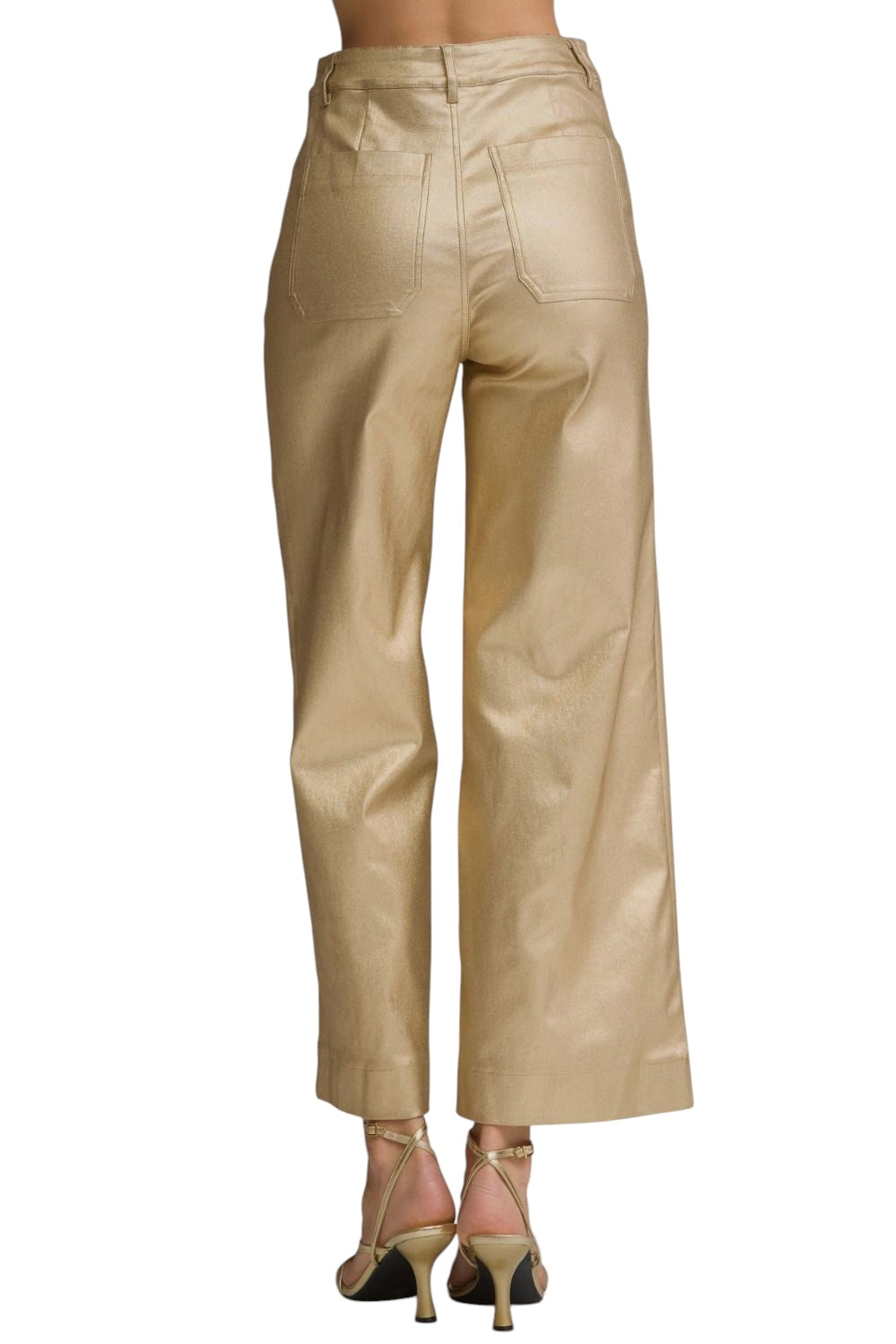 Ladies Gold Pants