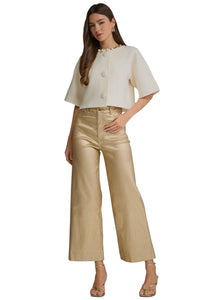 Ladies Gold Pants