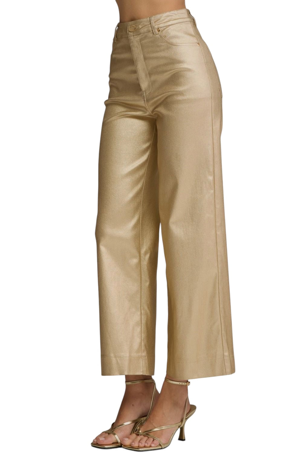 Ladies Gold Pants